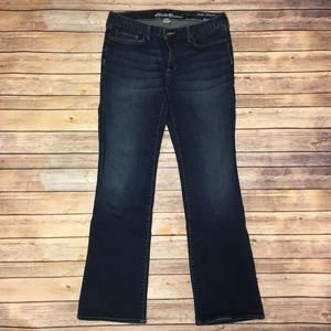 Eddie Bauer Truly Straight Bootcut Jeans